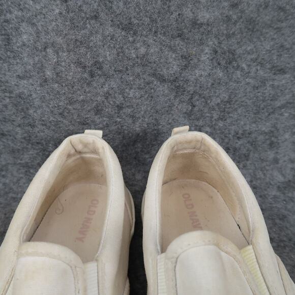 Old Navy Shoes Big Kids 4 Sneakers Casual Slip On Canvas Trainers Youth - Picture 3 of 12